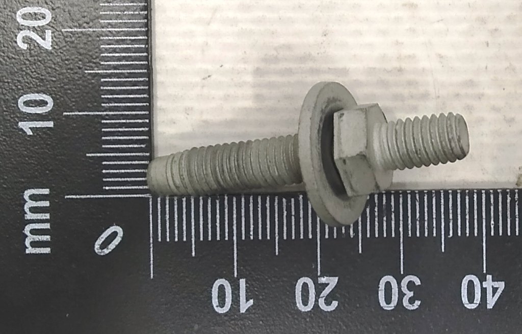 26 Śruba DBL,HEX,M6x20 AND M6x10[8.8]-M-S-09 Tesla model S, model S REST, model X 1011373-00-B